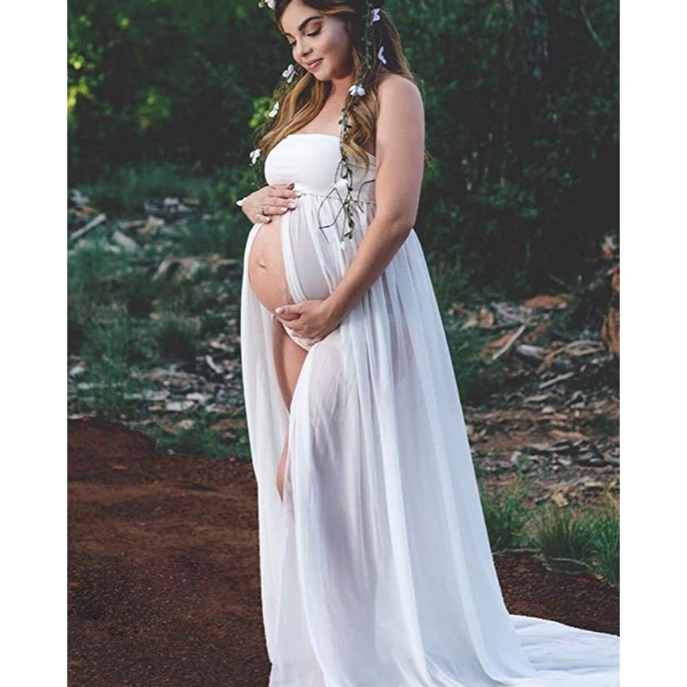 Photo shoot maternity gown